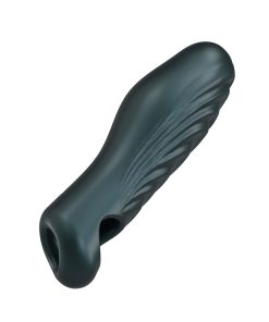 Man Wan Ryzer Penis Extender And Soft Masturbating Sleeve Pine Grey