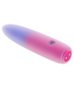 Evolved Paradise Bullet Rechargeable Dual Layer Silicone Bullet Vibrator Pink/Purple