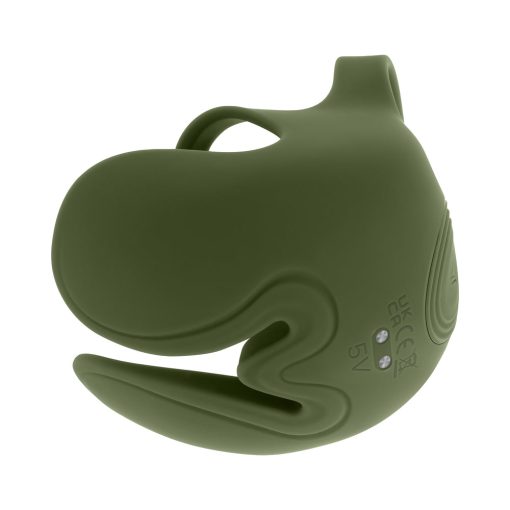 Zero Tolerance Nutty Buddy Rechargeable Cock Ring Stimulator Silicone Green - Image 5
