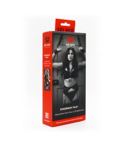Sei Mio Doorway Control Play Adjustable Over Door Cuff Restraints