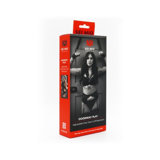 Sei Mio Doorway Control Play Adjustable Over Door Cuff Restraints