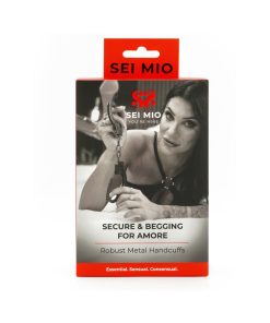 Sei Mio Secure And Begging For Amore Robust Metal Handcuffs