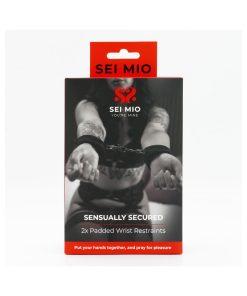 Sei Mio Sensually Secured Velvet Handcuffs