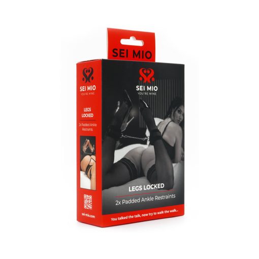 Sei Mio Legs Locked Padded Ankle Restraints
