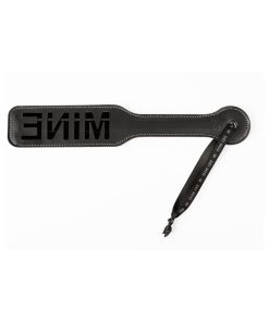 Sei Mio You'Re All Mine 'Mine' Impression Spanking Paddle