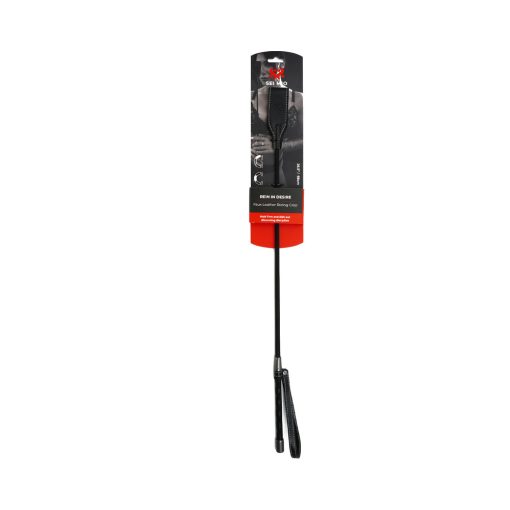 Sei Mio Rein In Desire Faux Leather Riding Crop