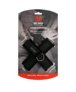 Sei Mio Cross Purposes Unique Over-Wrap Cross Cuff Restraints