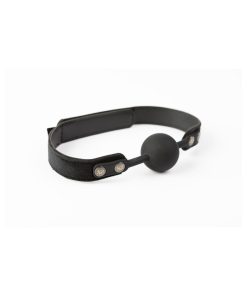 Sei Mio Strictly Come Quietly Soft Strap Silicone Ball Gag