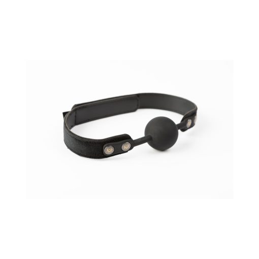Sei Mio Strictly Come Quietly Soft Strap Silicone Ball Gag - Image 3
