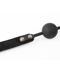 Sei Mio Strictly Come Quietly Soft Strap Silicone Ball Gag