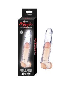 Magic Penis Extender & Ball Strap 6.5 In. Clear