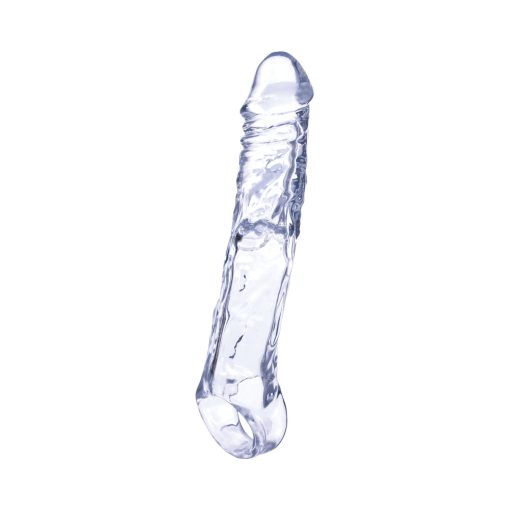 Magic Penis Extender & Ball Strap 7.5 In. Clear - Image 3