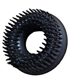 Nasstoys Enhancer Dual Love Rings Black Silicone