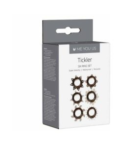 Me You Us Tickler Set Textured Ring Smoke