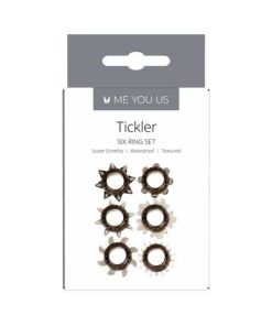 Me You Us Tickler Set Textured Ring Smoke