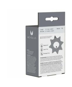 Me You Us Tickler Set Textured Ring Smoke