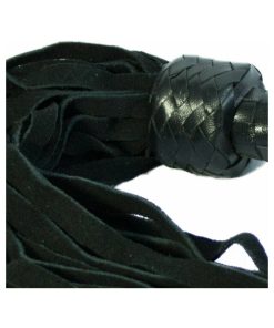 Short Suede Flogger Black