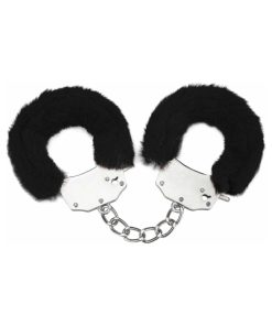 Me You Us Furry Handcuffs Black