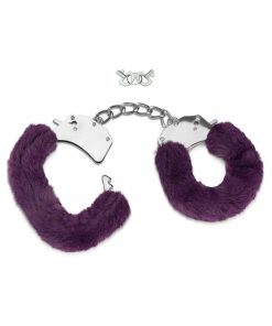 Me You Us Furry Handcuffs Purple