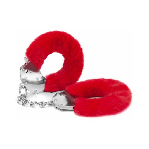 Me You Us Furry Handcuffs Red - Image 2