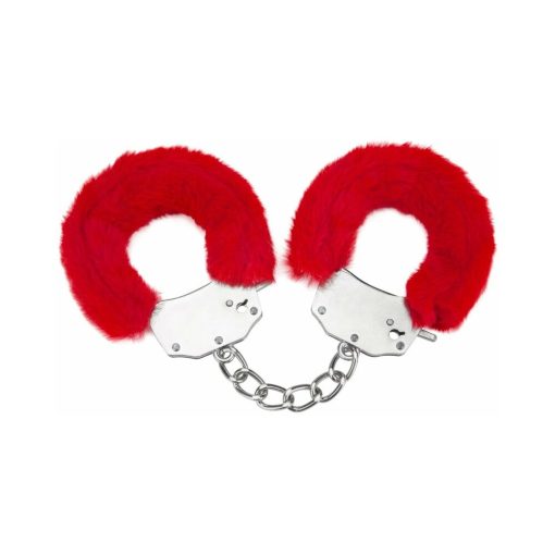 Me You Us Furry Handcuffs Red - Image 3