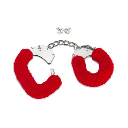 Me You Us Furry Handcuffs Red - Image 4