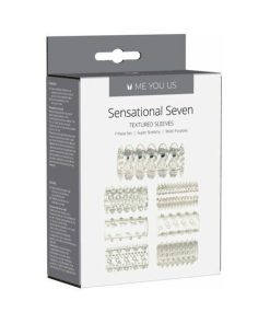 Me You Us Sensational Seven Textured Sleeves 7-Piece Set