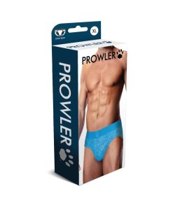 Prowler Lace Open Back Brief Neon Blue Xl