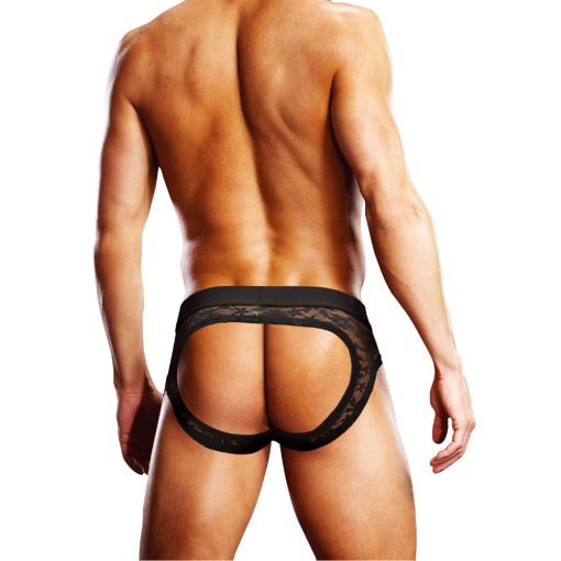 Prowler Lace Open Brief Black M - Image 3