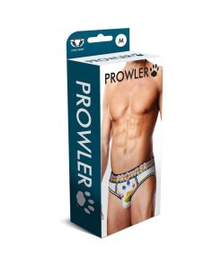 Prowler Oversized Paw Open Brief White M