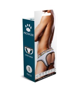 Prowler Oversized Paw Open Brief White M