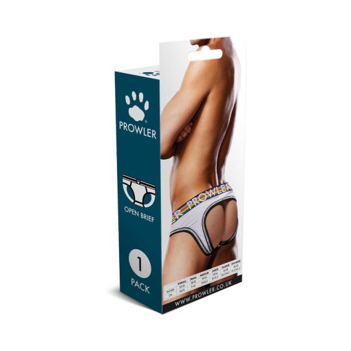 Prowler Oversized Paw Open Brief White S - Image 4