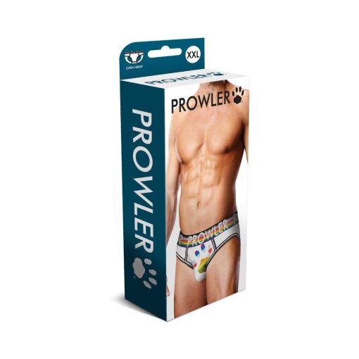 Prowler Oversized Paw Open Brief White 2Xl