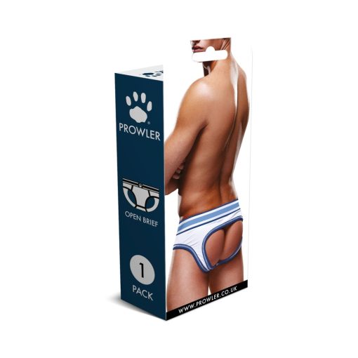 Prowler Open Brief White/Blue M - Image 4