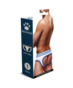 Prowler Open Brief White/Blue Xl