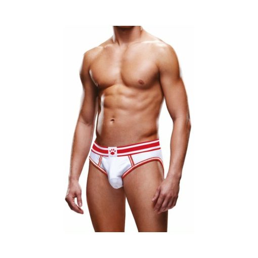 Prowler Open Brief White/Red S - Image 2