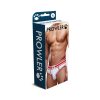 Prowler Open Brief White/Red Xl
