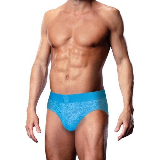 Prowler Lace Brief Neon Blue S - Image 2