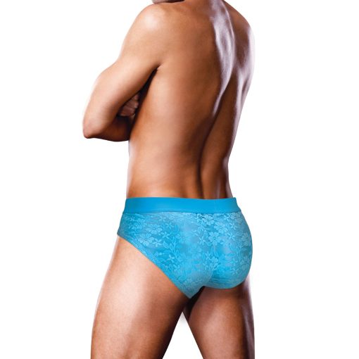 Prowler Lace Brief Neon Blue 2Xl - Image 3
