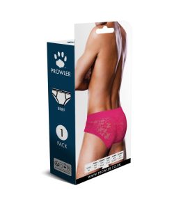 Prowler Lace Brief Pink L