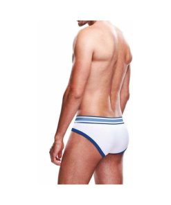 Prowler Brief White/Blue L