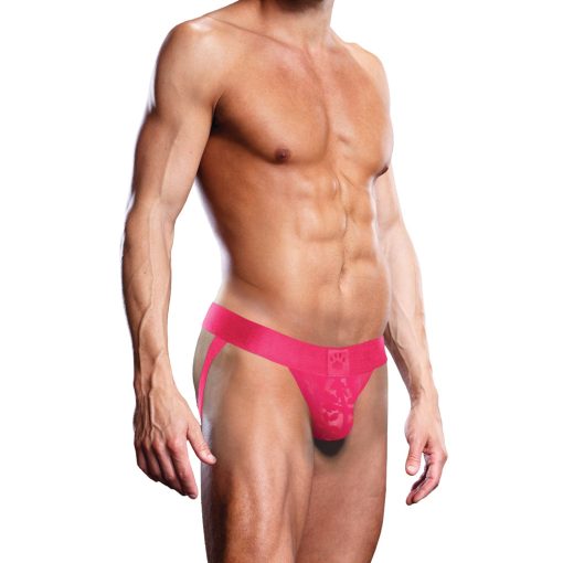 Prowler Lace Jock Strap Pink M - Image 2