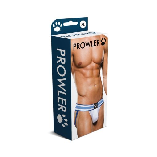 Prowler Jock Strap White/Blue Xl