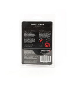Prowler Red Silicone Cock Strap Red