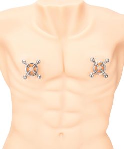 Prowler Red 4 Way Screw Nipple Clamp Set