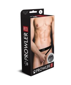 Prowler Red Assless Cockring Jock Strap Black S