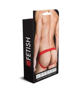 Prowler Red Assless Cockring Jock Strap Red M