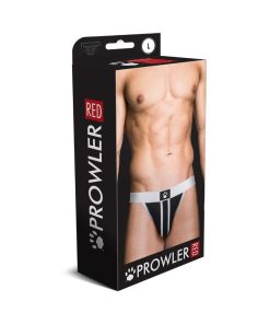 Prowler Red Assless Jock Strap White L