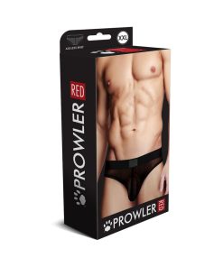 Prowler Red Fishnet Assless Brief Black 2Xl
