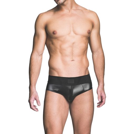 Prowler Red Wetlook Brief Black S - Image 2